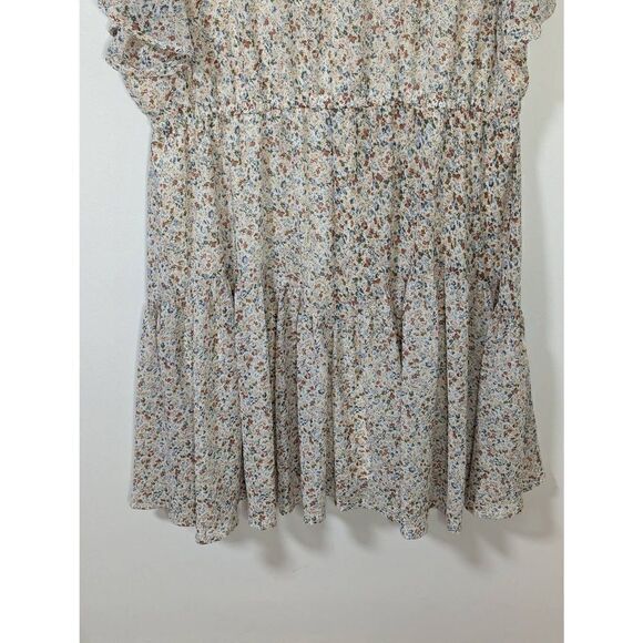 NWT Nemidor Women's Plus Size Collection Floral Printed Dress - Size 22 - Picture 6 of 9